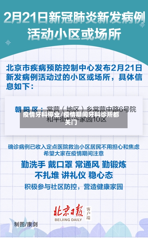 疫情牙科停业/疫情期间牙科诊所都关门-第1张图片