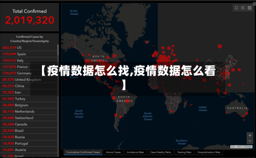 【疫情数据怎么找,疫情数据怎么看】-第2张图片