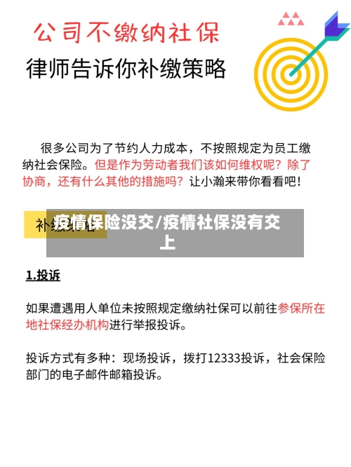 疫情保险没交/疫情社保没有交上-第3张图片