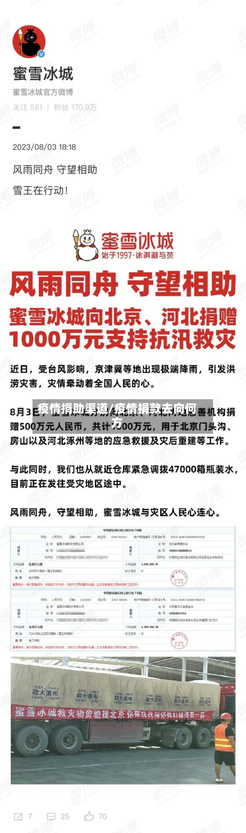 疫情捐助渠道/疫情捐款去向何方-第2张图片