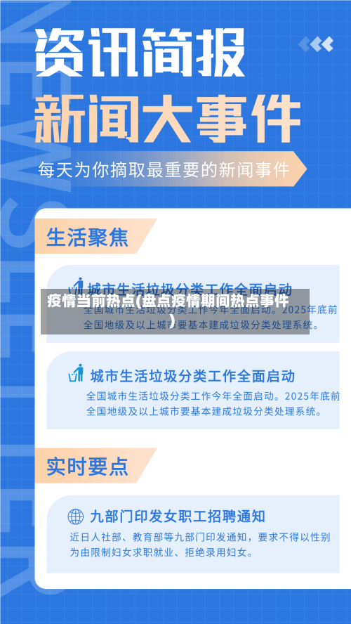 疫情当前热点(盘点疫情期间热点事件)