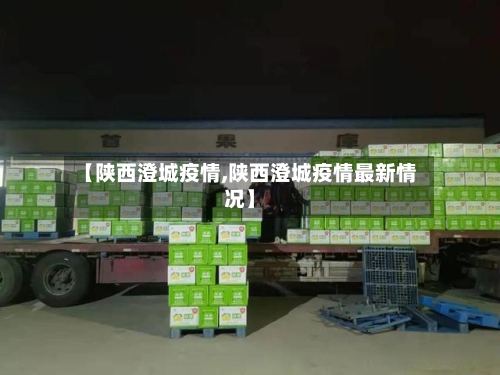 【陕西澄城疫情,陕西澄城疫情最新情况】