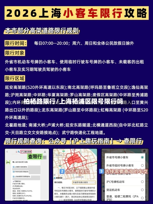 柏杨路限行/上海杨浦区限号限行吗-第3张图片