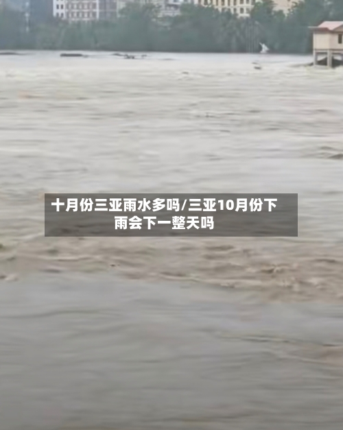 十月份三亚雨水多吗/三亚10月份下雨会下一整天吗-第3张图片