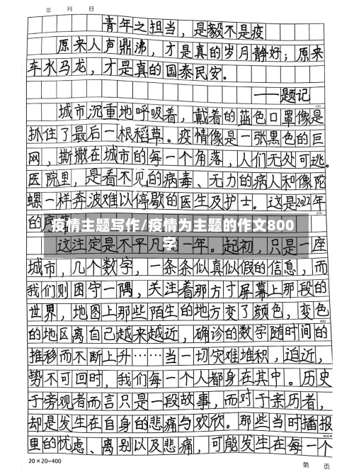 疫情主题写作/疫情为主题的作文800字-第2张图片