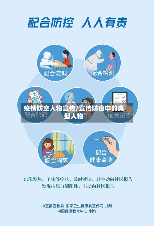 疫情防空人物宣传/宣传防疫中的典型人物
